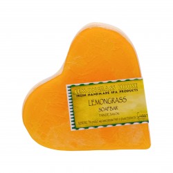 Soap Heart Lemongrass