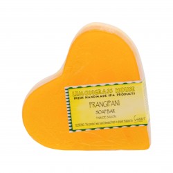 Soap Heart Frangipani