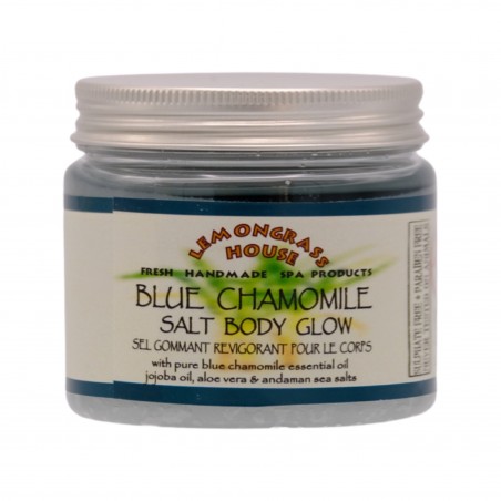 Body Scrub Salt Glow Blue Chamomile