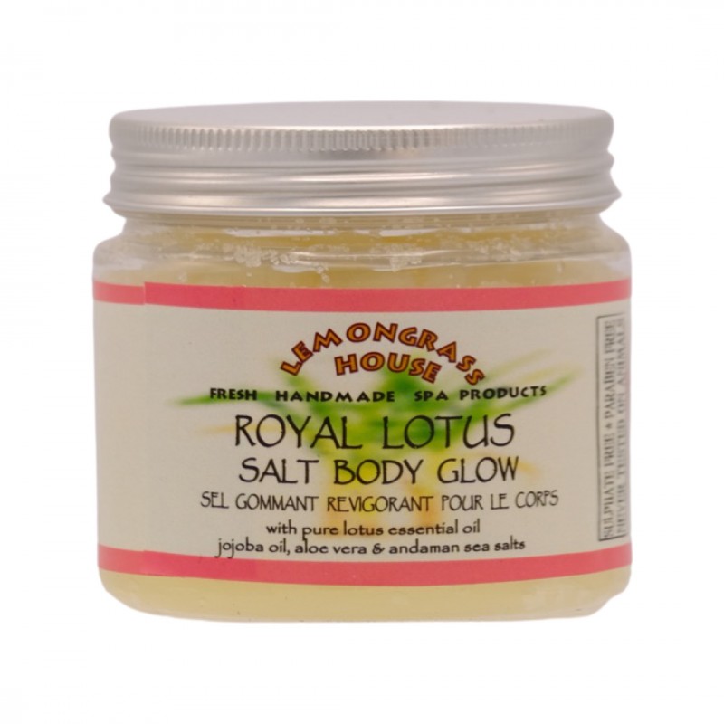 Body Scrub Salt Glow Royal Lotus